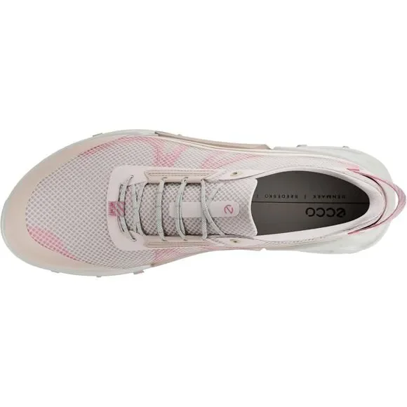 Ecco Women's Athletic Shoes - White and Peach - Picture 5 of 8